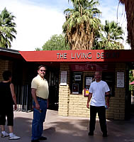 Entrance to the Living Desert.